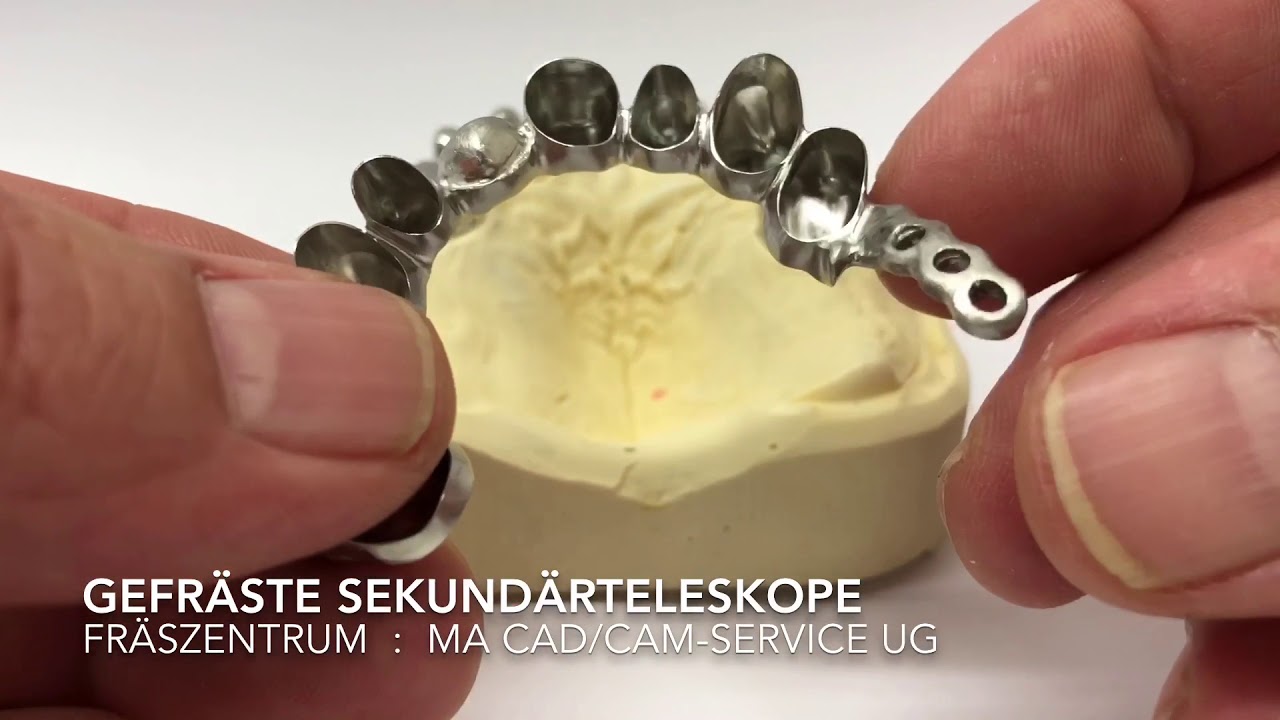 Gefräste Sekundärteleskope