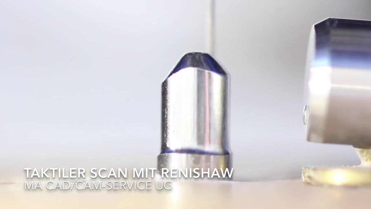 Taktiler Scan mit Renishaw